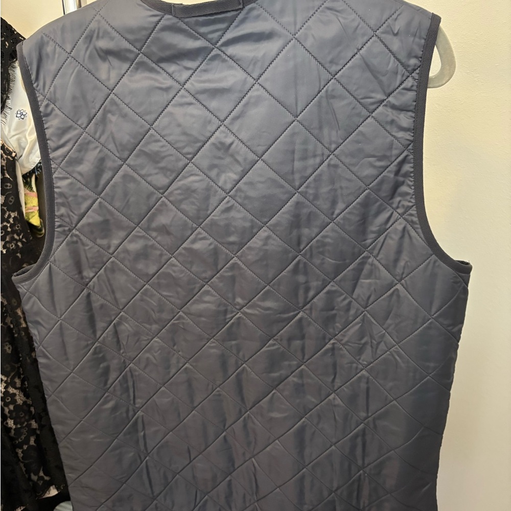 Barbour Dark Blue Quilted Jacket - Picture 3 of 4